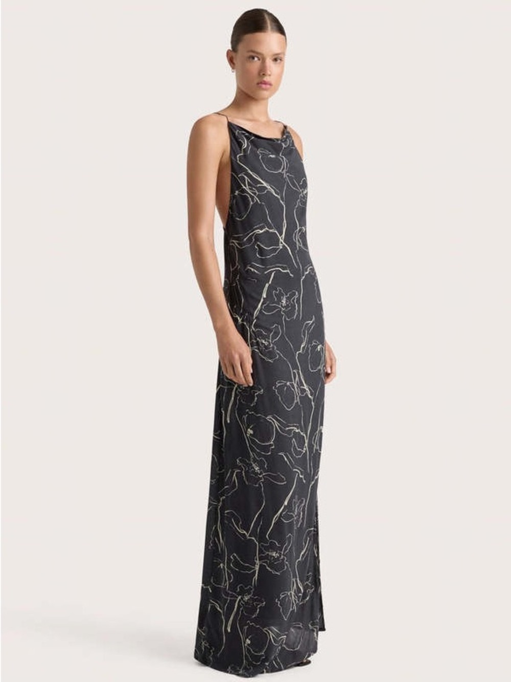 Faithfull the Brand Aurelie Maxi Slip dress size M